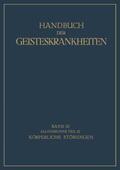 Georgi / Kafka / Küppers |  Handbuch der Geisteskrankheiten | Buch |  Sack Fachmedien