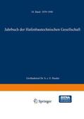 Hafenbautechnische Gesellschaft e.V. |  Jahrbuch der Hafenbautechnischen Gesellschaft | Buch |  Sack Fachmedien