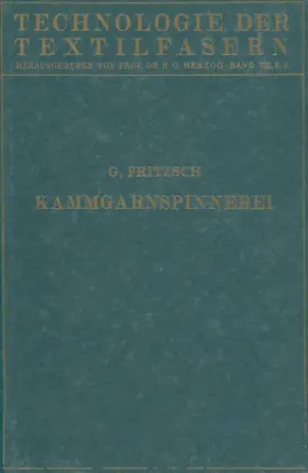 Fritsch / Herzog |  Die Wollspinnerei | Buch |  Sack Fachmedien