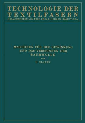 Glafey / Herzog | Baumwollspinnerei | Buch | 978-3-642-89040-6 | sack.de
