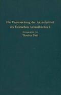 Dietzel / Wagner / Paul |  Die Untersuchung der Arzneimittel des Deutschen Arzneibuches 6 | Buch |  Sack Fachmedien
