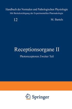Bethe / Ellinger / Bergmann |  Receptionsorgane II | Buch |  Sack Fachmedien