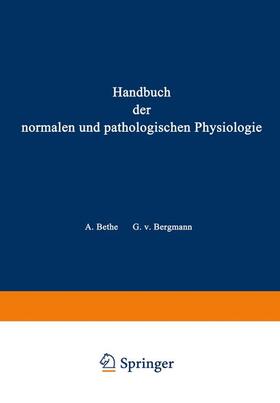 Bethe / Ellinger / Bergmann | Blut und Lymphe | Buch | 978-3-642-89179-3 | sack.de