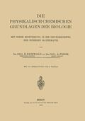 Fodor / Eichwald |  Die Physikalisch-Chemischen Grundlagen der Biologie | Buch |  Sack Fachmedien