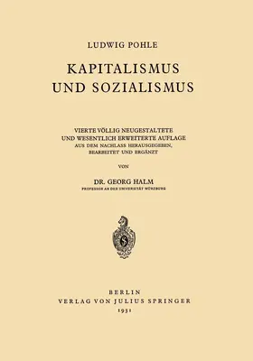Pohle / Halm |  Kapitalismus und Sozialismus | Buch |  Sack Fachmedien