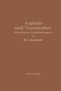Ilse / Kerkhof |  Asphaltstraßen und Teerstraßen | Buch |  Sack Fachmedien