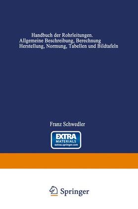 Jürgensonn / Schwedler | Handbuch der Rohrleitungen | Buch | sack.de
