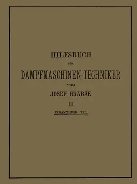 Hrabák / Kás | Hilfsbuch für Dampfmaschinen-Techniker | Buch | 978-3-642-89340-7 | www.sack.de