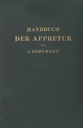 Marschik / Bergmann |  Handbuch der Appretur | Buch |  Sack Fachmedien