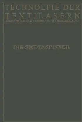 Bock / Pigorini | Die Seidenspinner | Buch | 978-3-642-89418-3 | www.sack.de