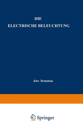 Bernstein | Die Electrische Beleuchtung | Buch | 978-3-642-89537-1 | www.sack.de