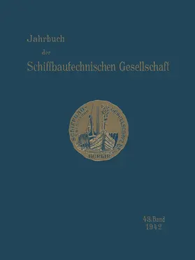  Jahrbuch der Schiffbautechnischen Gesellschaft | Buch |  Sack Fachmedien