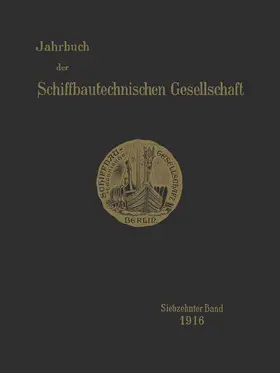 Jahrbuch der Schiffbautechnischen Gesellschaft | Buch | 978-3-642-90178-2 | sack.de