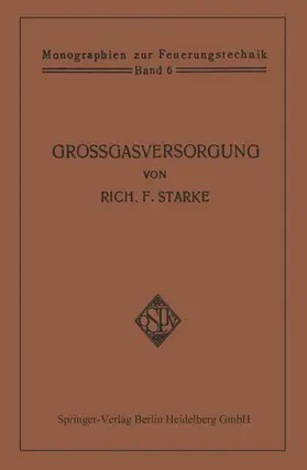 Starke |  Großgasversorgung | Buch |  Sack Fachmedien