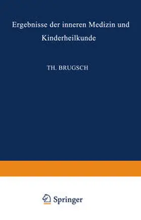 Langstein / Meyer / Schittenhelm |  Ergebnisse der Inneren Medizin und Kinderheilkunde | eBook | Sack Fachmedien