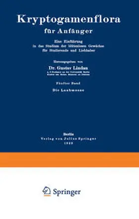 Lorch / Lindau / Pilger |  Die Laubmoose | eBook | Sack Fachmedien