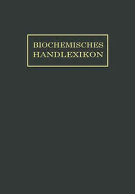 Dalmer / Klänhardt / Küster |  Biochemisches Handlexikon | eBook | Sack Fachmedien