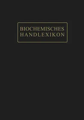Mahn / Rossner / Sickel |  Biochemisches Handlexikon | eBook | Sack Fachmedien
