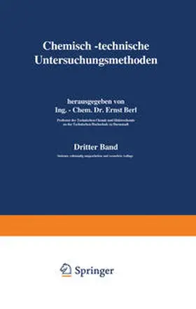 Lunge / Aufhäuser / Aulich |  Chemisch-technische Untersuchungsmethoden | eBook | Sack Fachmedien