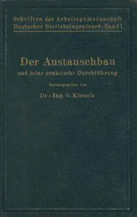 Berndt / Leifer / Reindl |  Schriften der Arbeitsgemeinschaft Deutscher Betriebsingenieure | eBook | Sack Fachmedien