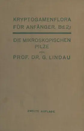 Lindau | Die mikroskopischen Pilze | E-Book | www.sack.de