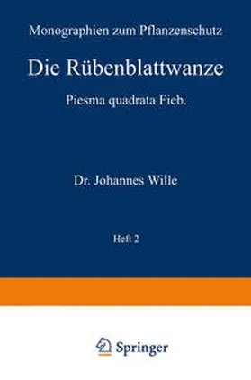 Wille / Morstatt |  Die Rübenblattwanze | eBook | Sack Fachmedien
