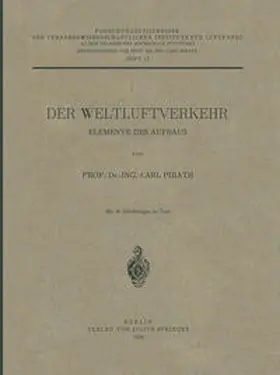 Pirath |  Der Weltluftverkehr | eBook | Sack Fachmedien