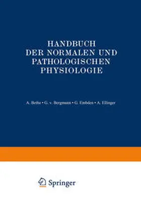 Bethe / Bergmann / Embden |  Blut und Lymphe | eBook | Sack Fachmedien