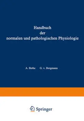 Bethe / Bergmann / Embden | Blut und Lymphe | E-Book | www.sack.de