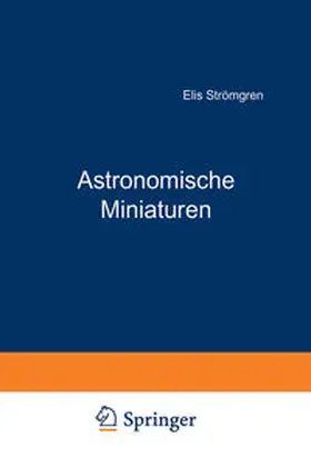 Strömgren / Bottlinger | Astronomische Miniaturen | E-Book | www.sack.de