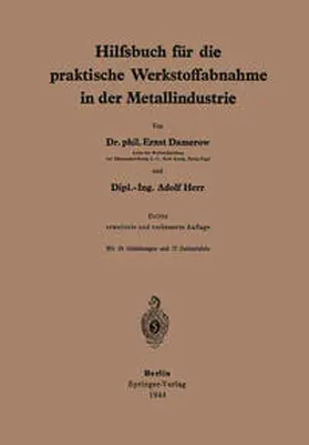 Damerow / Herr | Hilfsbuch für die praktische Werkstoffabnahme in der Metallindustrie | E-Book | www.sack.de