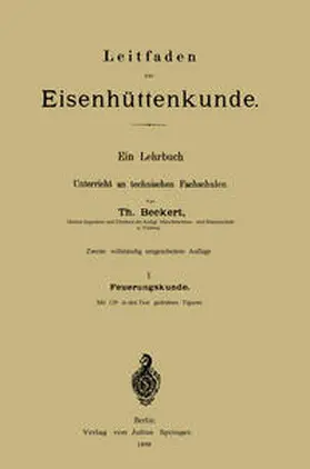 Beckert | Leitfaden zur Eisenhüttenkunde | E-Book | www.sack.de