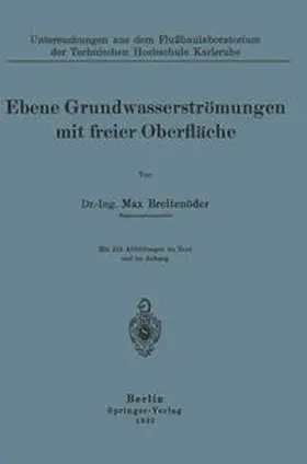 Breitenröder |  Ebene Grundwasserströmungen mit freier Oberfläche | eBook | Sack Fachmedien