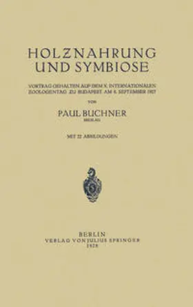 Buchner |  Holznahrung und Symbiose | eBook | Sack Fachmedien