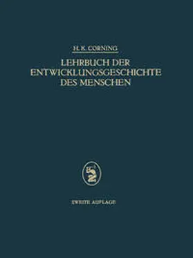 Corning | Lehrbuch der Entwicklungsgeschichte des Menschen | E-Book | www.sack.de