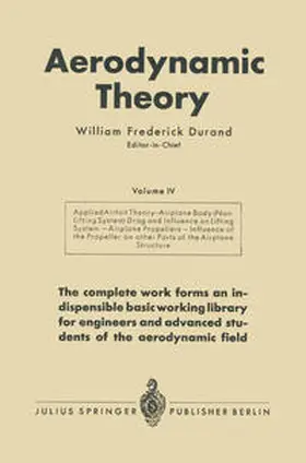 Durand |  Aerodynamic Theory | eBook | Sack Fachmedien