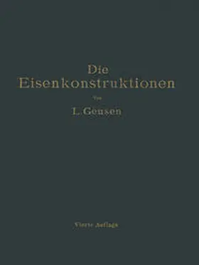 Geusen |  Die Eisenkonstruktionen | eBook | Sack Fachmedien