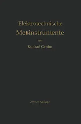 Gruhn |  Elektrotechnische Meßinstrumente | eBook | Sack Fachmedien