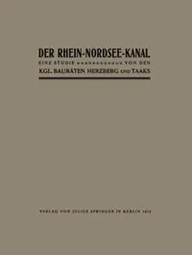 Herzberg |  Der Rhein-Nordsee-Kanal | eBook | Sack Fachmedien