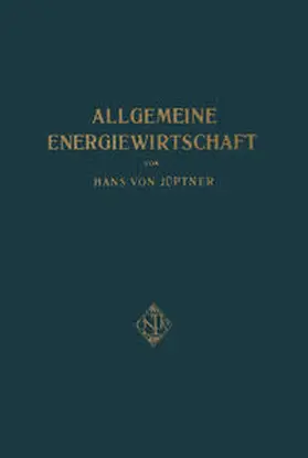 Jüpter |  Allgemeine Energiewirtschaft | eBook | Sack Fachmedien
