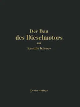 Körner | Der Bau des Dieselmotors | E-Book | www.sack.de
