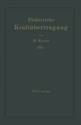 Kyser | Die maschinellen Einrichtungen für Dampf, Rohöl, Gas und Wasser | E-Book | www.sack.de