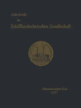 Jahrbuch der Schiffbautechnischen Gesellschaft | E-Book | sack.de