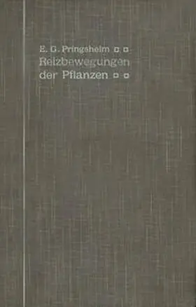 Pringsheim |  Die Reizbewegungen der Pflanzen | eBook | Sack Fachmedien