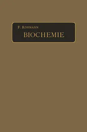 Röhmann |  Biochemie | eBook | Sack Fachmedien