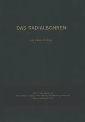 Stephan | Das Radialbohren | E-Book | sack.de