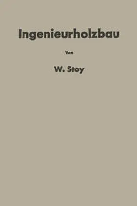 Stoy |  Ingenieurholzbau | eBook | Sack Fachmedien