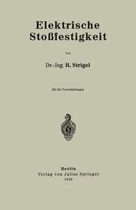 Strigel |  Elektrische Stoßfestigkeit | eBook | Sack Fachmedien