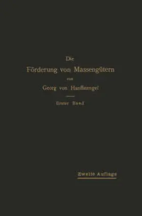 von Hanffstengel | Die Förderung von Massengütern | E-Book | www.sack.de
