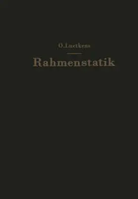 Luetkens |  Die Methoden der Rahmenstatik | eBook | Sack Fachmedien